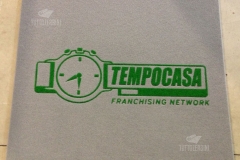 Zerbino personalizzato intarsiato a mano in cocco sintetico - #1366