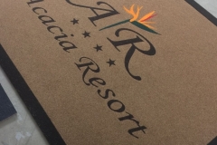 Zerbino personalizzato intarsiato a mano in cocco sintetico - #1386