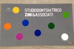 Zerbino personalizzato intarsiato a mano in cocco sintetico - #1393