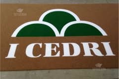 Zerbino personalizzato intarsiato a mano in cocco sintetico - #1399