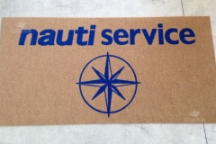 Zerbino personalizzato intarsiato a mano in cocco sintetico - #1403