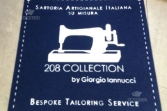 Zerbino personalizzato intarsiato a mano in cocco sintetico - #1409