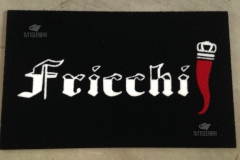 Zerbino personalizzato intarsiato a mano in cocco sintetico - #1415