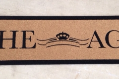 Zerbino personalizzato intarsiato a mano in cocco sintetico - #1416