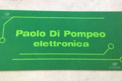 Zerbino personalizzato intarsiato a mano in cocco sintetico - #1425