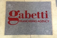 Zerbino personalizzato intarsiato a mano in cocco sintetico - #1434