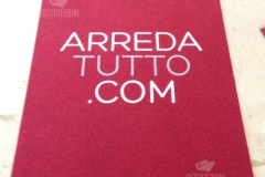 Zerbino personalizzato intarsiato a mano in cocco sintetico - #1437