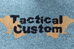 Zerbino personalizzato intarsiato a mano in cocco sintetico - #1516