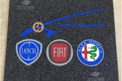 Zerbino personalizzato intarsiato a mano in cocco sintetico - #1517