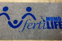 Zerbino personalizzato intarsiato a mano in cocco sintetico - #1519