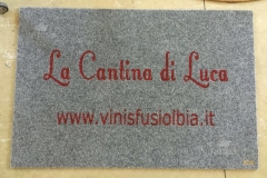 Zerbino personalizzato intarsiato a mano in cocco sintetico - #1577