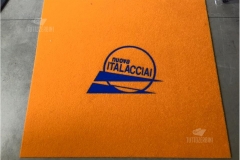 Zerbino personalizzato intarsiato a mano in cocco sintetico - #1580