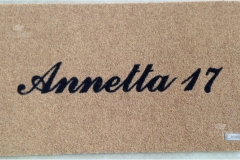 Zerbino personalizzato intarsiato a mano in cocco sintetico - #1581