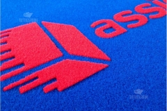 Zerbino personalizzato intarsiato a mano in cocco sintetico - #1586