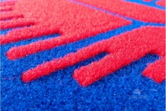 Zerbino personalizzato intarsiato a mano in cocco sintetico - #1588