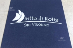 Zerbino personalizzato intarsiato a mano in cocco sintetico - #1593