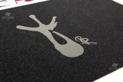 Zerbino personalizzato intarsiato a mano in cocco sintetico - #1594