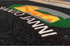 Zerbino personalizzato intarsiato a mano in cocco sintetico - #1602