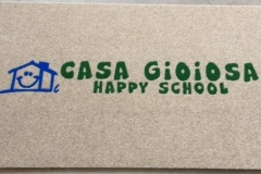 Zerbino personalizzato intarsiato a mano in cocco sintetico - #1604