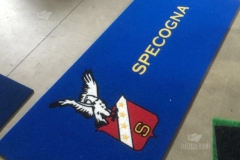 Zerbino personalizzato intarsiato a mano in cocco sintetico - #1607