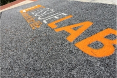 Zerbino personalizzato intarsiato a mano in cocco sintetico - #1612