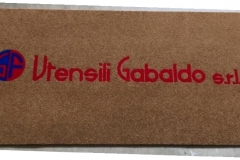 Zerbino personalizzato intarsiato a mano in cocco sintetico - #1615