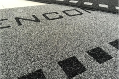 Zerbino personalizzato intarsiato a mano in cocco sintetico - #1629