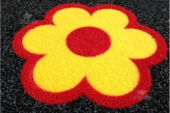 Zerbino personalizzato intarsiato a mano in cocco sintetico - #1638