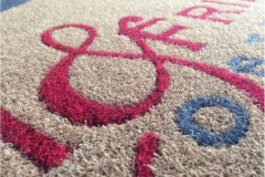 Zerbino personalizzato intarsiato a mano in cocco sintetico - #1644