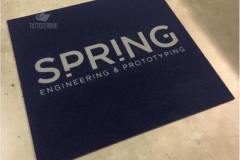 Zerbino personalizzato intarsiato a mano in cocco sintetico - #1649