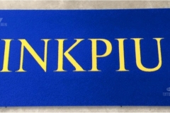 Zerbino personalizzato intarsiato a mano in cocco sintetico - #1653