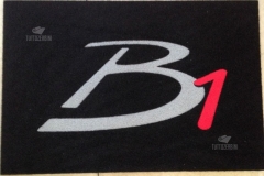 Zerbino personalizzato intarsiato a mano in cocco sintetico - #1668