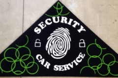 Zerbino personalizzato intarsiato a mano in cocco sintetico - #1669