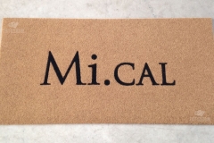 Zerbino personalizzato intarsiato a mano in cocco sintetico - #1765