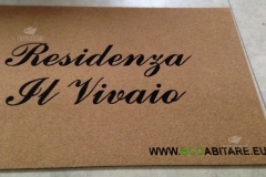 Zerbino personalizzato intarsiato a mano in cocco sintetico - #1766