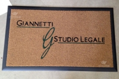 Zerbino personalizzato intarsiato a mano in cocco sintetico - #1814