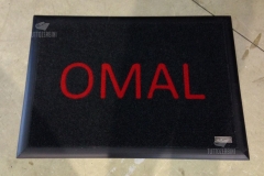 Zerbino personalizzato intarsiato a mano in cocco sintetico - #1816