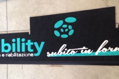 Zerbino personalizzato intarsiato a mano in cocco sintetico - #1820