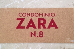 Zerbino personalizzato intarsiato a mano in cocco sintetico - #1825