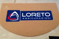 Zerbino personalizzato intarsiato a mano in cocco sintetico - #1828