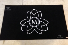 Zerbino personalizzato intarsiato a mano in cocco sintetico - #1829