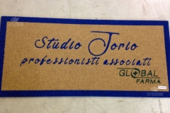 Zerbino personalizzato intarsiato a mano in cocco sintetico - #1839