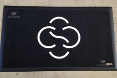 Zerbino personalizzato intarsiato a mano in cocco sintetico - #1847