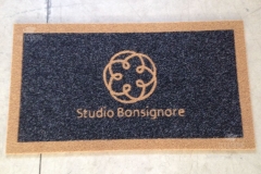 Zerbino personalizzato intarsiato a mano in cocco sintetico - #1857