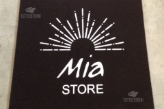 Zerbino personalizzato intarsiato a mano in cocco sintetico - #1858