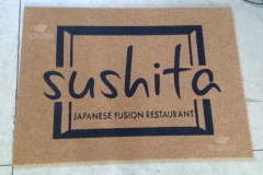 Zerbino personalizzato intarsiato a mano in cocco sintetico - #1862