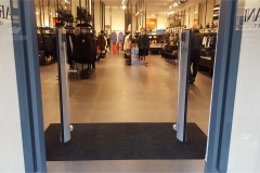 Zerbino personalizzato intarsiato a mano in ricciolo di vinile - #1056