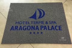 Zerbino personalizzato intarsiato a mano in ricciolo di vinile - #1075