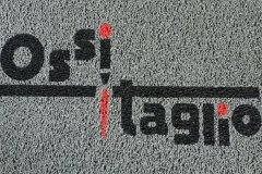 Zerbino personalizzato intarsiato a mano in ricciolo di vinile - #1077