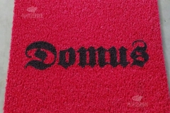 Zerbino personalizzato intarsiato a mano in ricciolo di vinile - #1079